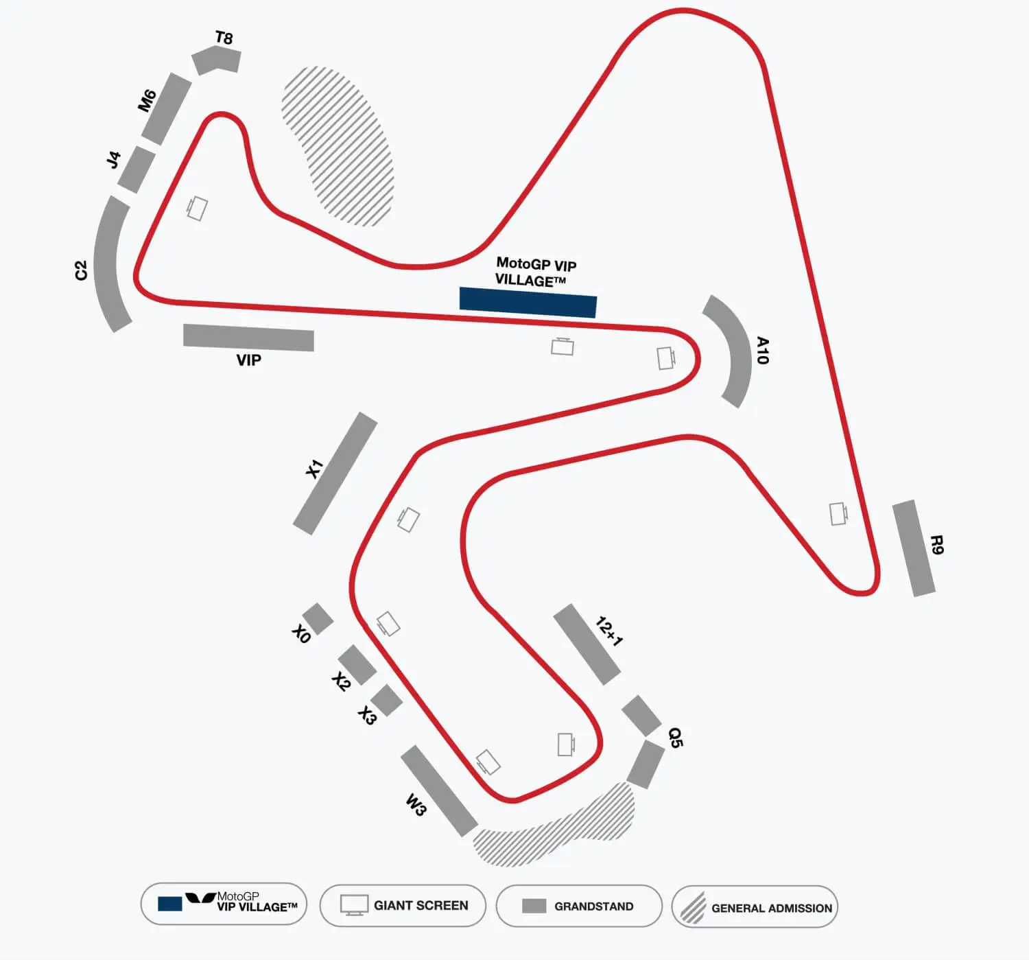 Jerez MotoGP Circuit Map